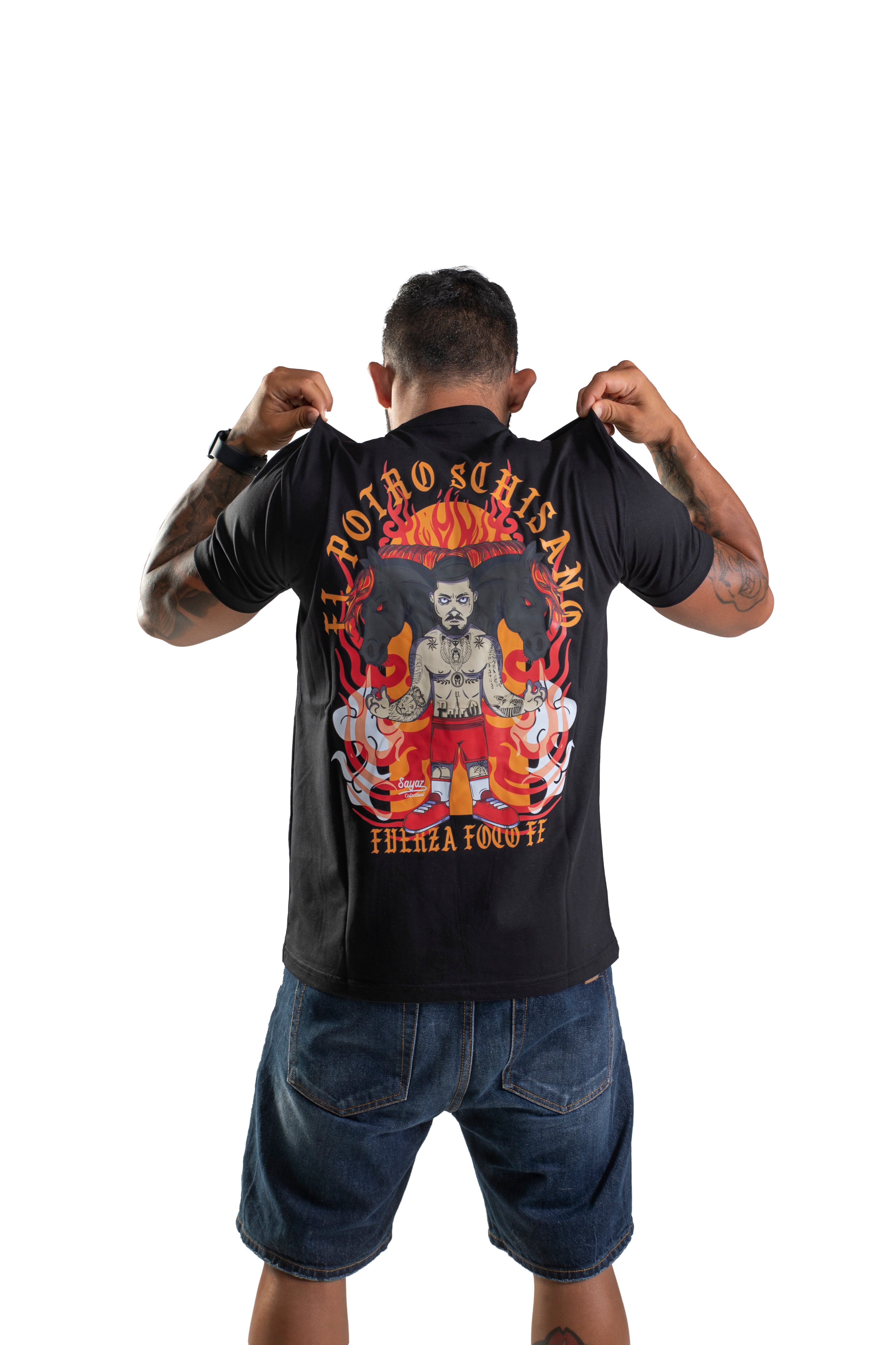 Camiseta Elpotro on fire