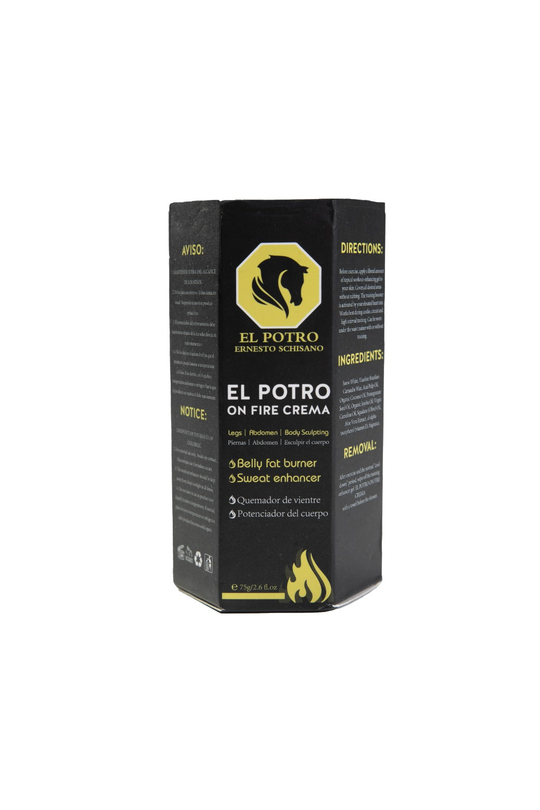 El POTRO ON FIRE CREMA