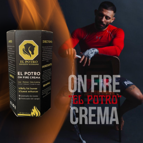 El POTRO ON FIRE CREMA